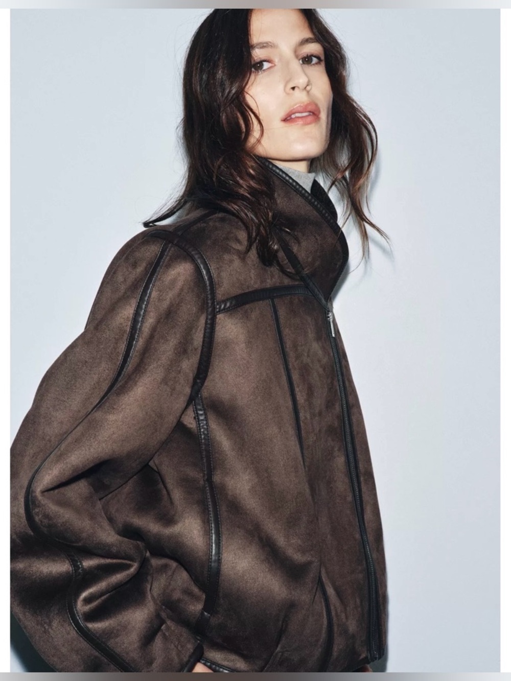 Zara double faced jacket ZW collection - size S